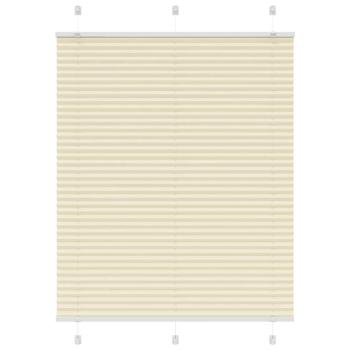 ARDEBO.de - Plissee Creme 110x150 cm Stoffbreite 109,4 cm Polyester