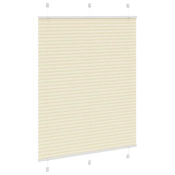 Plissee Creme 110x150 cm Stoffbreite 109,4 cm Polyester