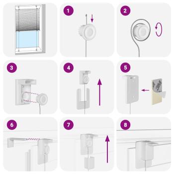 Plissee Petrolgrün 45x200 cm Stoffbreite 44,4 cm Polyester
