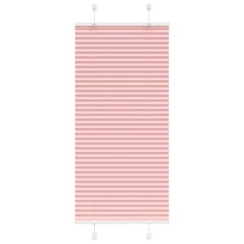 ARDEBO.de - Plissee Rosa 65x100 cm Stoffbreite 64,4 cm Polyester