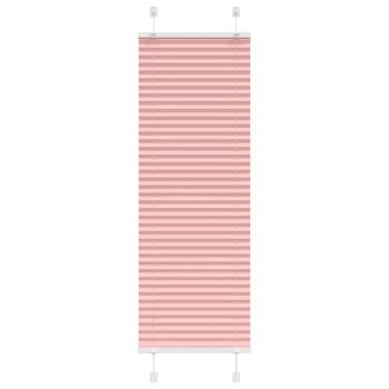 ARDEBO.de - Plissee Rosa 45x150 cm Stoffbreite 44,4 cm Polyester