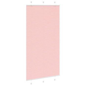 Plissee Rosa 105x200 cm Stoffbreite 104,4 cm Polyester