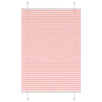 ARDEBO.de - Plissee Rosa 85x150 cm Stoffbreite 84,4 cm Polyester