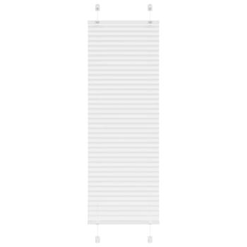 ARDEBO.de - Plissee Weiß 50x150 cm Stoffbreite 49,4 cm Polyester