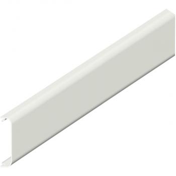 ARDEBO.de Gewiss NP42012 Sockelleistenkanal Oberteil, PVC, 20x50x2000mm, reinweiß