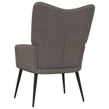 Relaxsessel Taupe Stoff