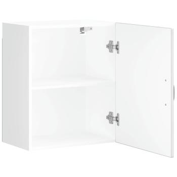Küchen-Hängeschrank Lucca Hochglanz-Weiß Holzwerkstoff
