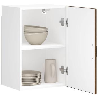 ARDEBO.de - Küchen-Hängeschrank Lucca Braun Eichen-Optik Holzwerkstoff