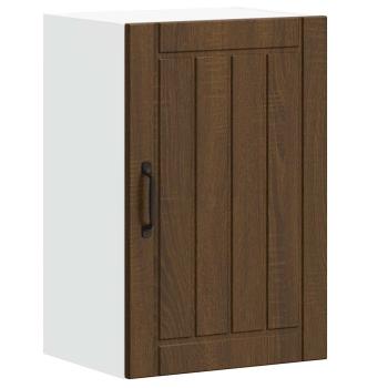 Küchen-Hängeschrank Lucca Braun Eichen-Optik Holzwerkstoff