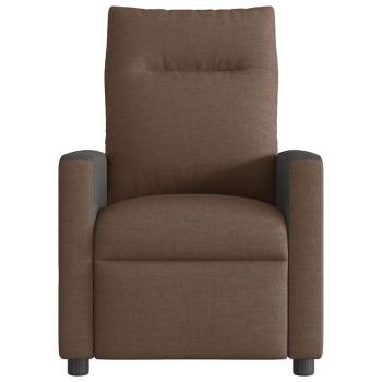 Relaxsessel Braun Stoff