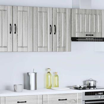 K?chen-H?ngeschrank Lucca Grau Sonoma Holzwerkstoff