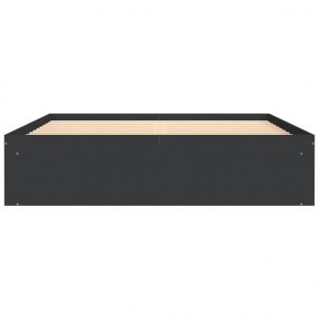 Bettgestell Schwarz 140x190 cm
