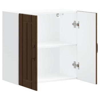 Küchen-Hängeschrank Lucca Braun Eichen-Optik Holzwerkstoff