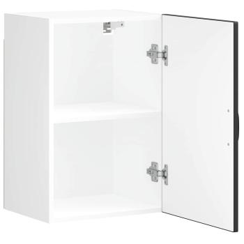 Küchen-Hängeschrank Lucca Schwarz Holzwerkstoff