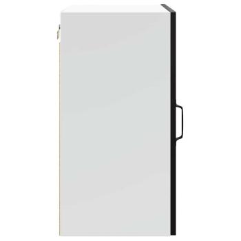 Küchen-Hängeschrank Lucca Schwarz Holzwerkstoff