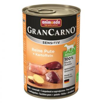 ARDEBO.de Animonda Dog GranCarno Adult Sensitive Pute & Kartoffel pur 400g