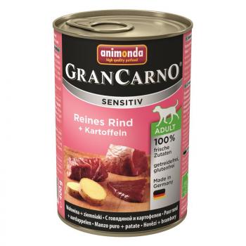 ARDEBO.de Animonda Dog GranCarno Adult Sensitive Rind & Kartoffeln 400g