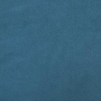 Schaukelstuhl Blau Samt