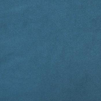Schaukelstuhl mit Hocker Blauer Samt