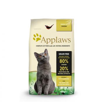 ARDEBO.de Applaws Cat Trockenfutter Senior Hühnchen 400 g