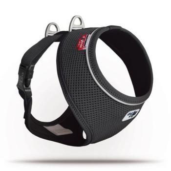 Curli Basic Geschirr Air-Mesh Schwarz XS 