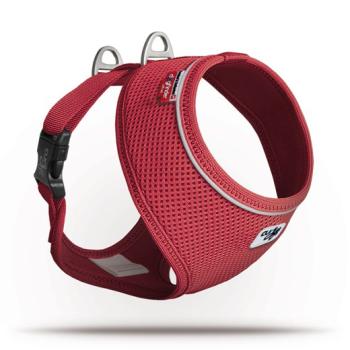 Curli Basic Geschirr Air-Mesh Rot XS 