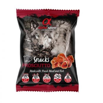 ARDEBO.de alpha spirit Dog Snack gewürfelt Prosciutto 50 g