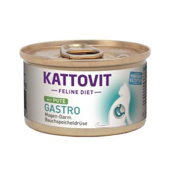 ARDEBO.de Kattovit Dose Feline Diet Gastro Pute Magen-Darm/Bauchspeicheldrüse (i-Rezeptur) 85g