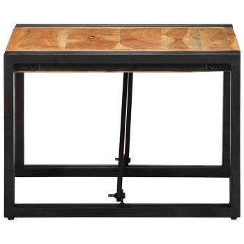 Couchtisch 50x50x35 cm Massivholz Akazie