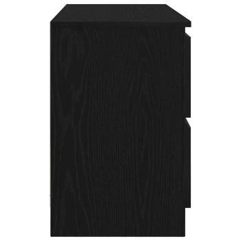 TV-Schrank Schwarz 100x35x54 cm Holzwerkstoff