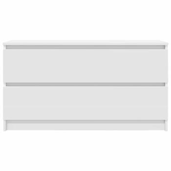 TV-Schrank Weiß 100x35x54 cm Holzwerkstoff