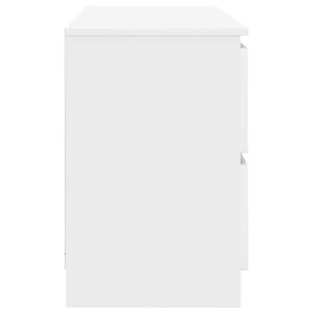 TV-Schrank Weiß 100x35x54 cm Holzwerkstoff