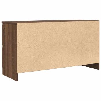 TV-Schrank Braun Eichen-Optik 100x35x54 cm Holzwerkstoff