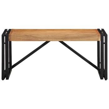 Couchtisch 80x40x35 cm Massivholz Akazie