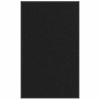 ARDEBO.de - Fußmatte Schwarz 90x150 cm