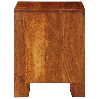 Nachttisch 40x35x45 cm Massivholz Akazie