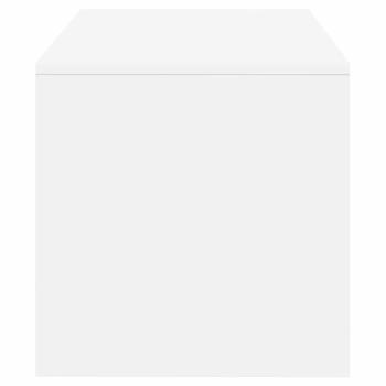 TV-Schrank Weiß 80x40x40cm Holzwerkstoff