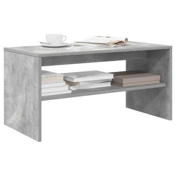ARDEBO.de - TV-Schrank Betongrau 80x40x40 cm Holzwerkstoff