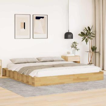 ARDEBO.de - Massivholzbett ohne Matratze 180x200 cm Eichenholz