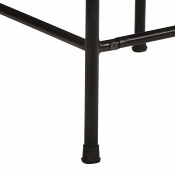 Barhocker 2 Stk. 46x35,5x70 cm Raues Mango Massivholz