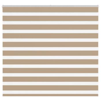 ARDEBO.de - Zebrarollo Sandbraun 165x100 cm Stoffbreite 160,9 cm Polyester