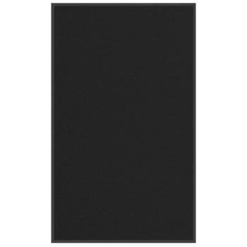 ARDEBO.de - Fußmatte Schwarz 90x150 cm