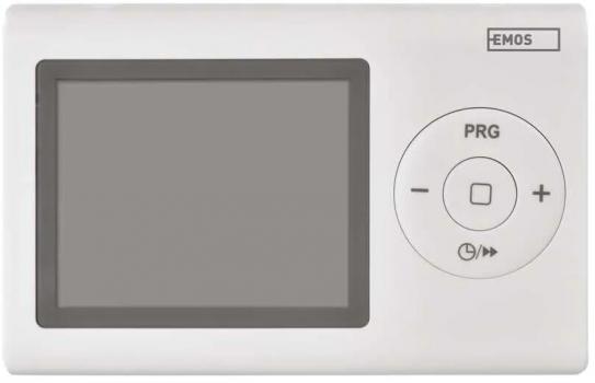 EMOS P5607 Raumthermostat, programmierbar, verkabelt, weiß (2101209000)