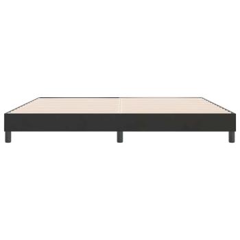 ARDEBO.de - Bettgestell ohne Matratze Schwarz 180x220 cm Samt