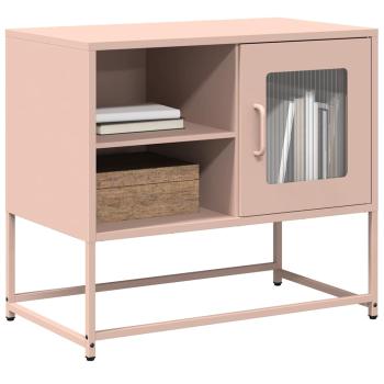 ARDEBO.de - TV-Schrank Rosa 68x39x60,5 cm Stahl