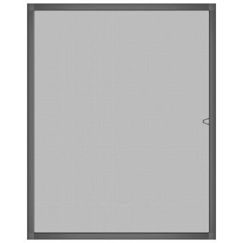 Insektenschutz für Fenster Anthrazit 80x100 cm