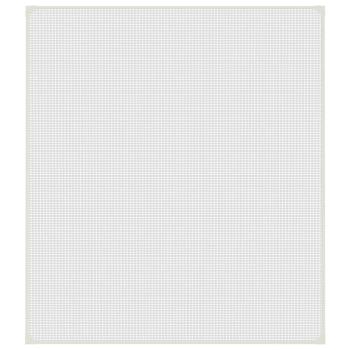 Magnet-Insektenschutz für Fenster Weiß 130x150 cm
