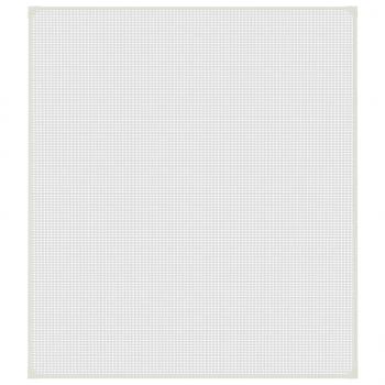 Magnet-Insektenschutz für Fenster Weiß 130x150 cm