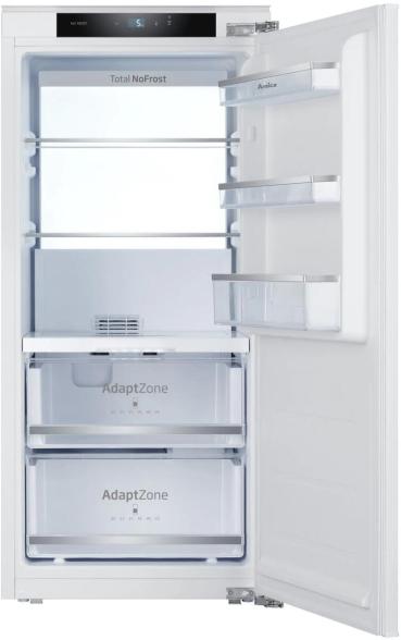 ARDEBO.de Amica EVKSX 352 250 Einbau Kühlschrank, Nischenhöhe: 122 cm, 173 L, LED-Beleuchtung, Festtürtechnik, Inverter Kompressor, FreshZone, Gemüseschubladen 2, weiß (1194249)
