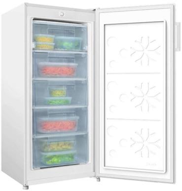 Amica GS 321 110 W Stand Gefrierschrank, 54 cm breit, 145 L, FrostControl, Inverter Kompressor, weiß (1194674)
